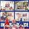 Welcome Door Sign Decoration Patriotic Gnome Wooden Hanging Decor Memorial Day American Flag Decor Independence Day Red Blue White Door Hanger for Front Door Porch Wall Outdoor